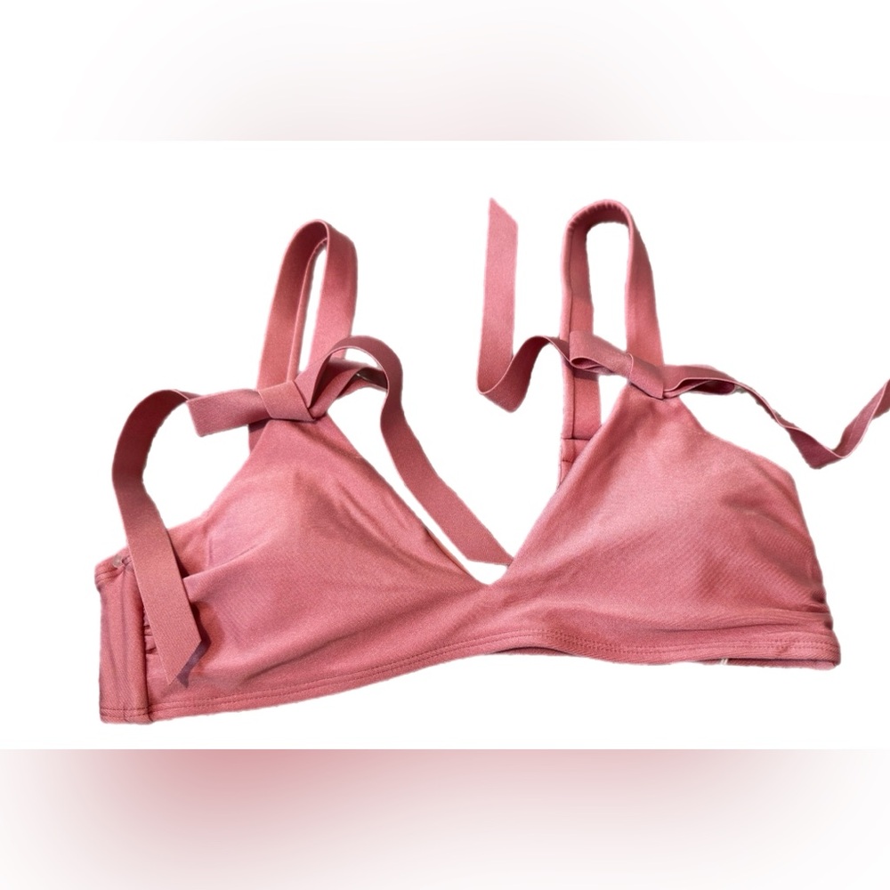 Pink swim top summer bikinis size medium